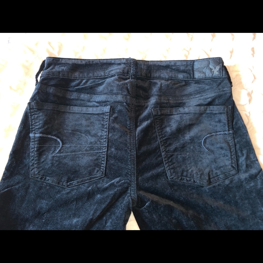 American Eagle Velvet Skinny Jeans